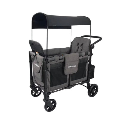 Wonderfold W2 Elite Pro Stroller Wagon - Charcoal Grey
