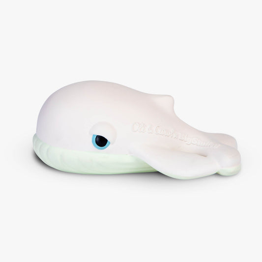 Oli &amp; Carol x BIGSTUFFED Jouet de bain Walter la baleine