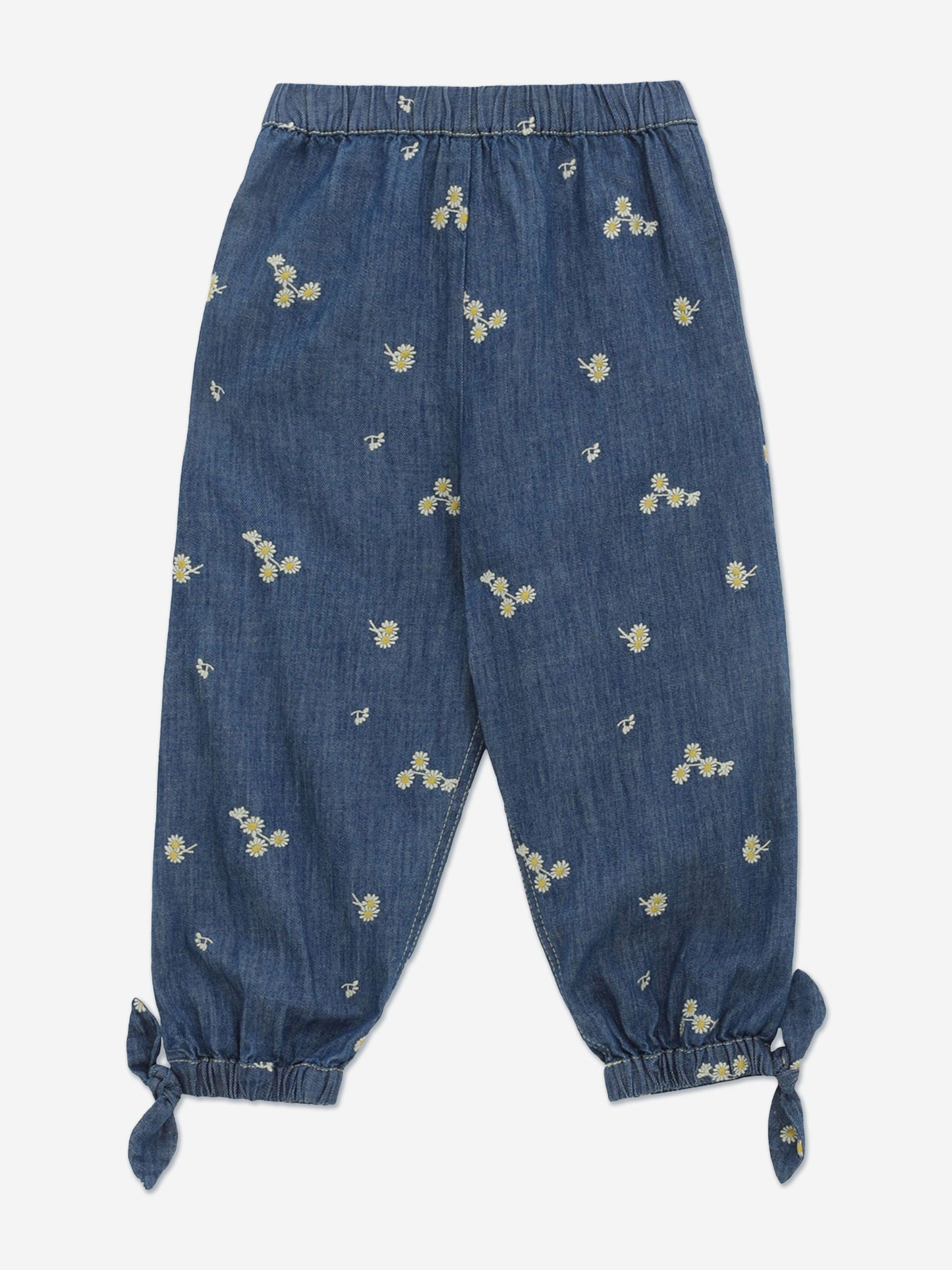 Zimmermann Girls Lucky Denim Harem Pants in Blue