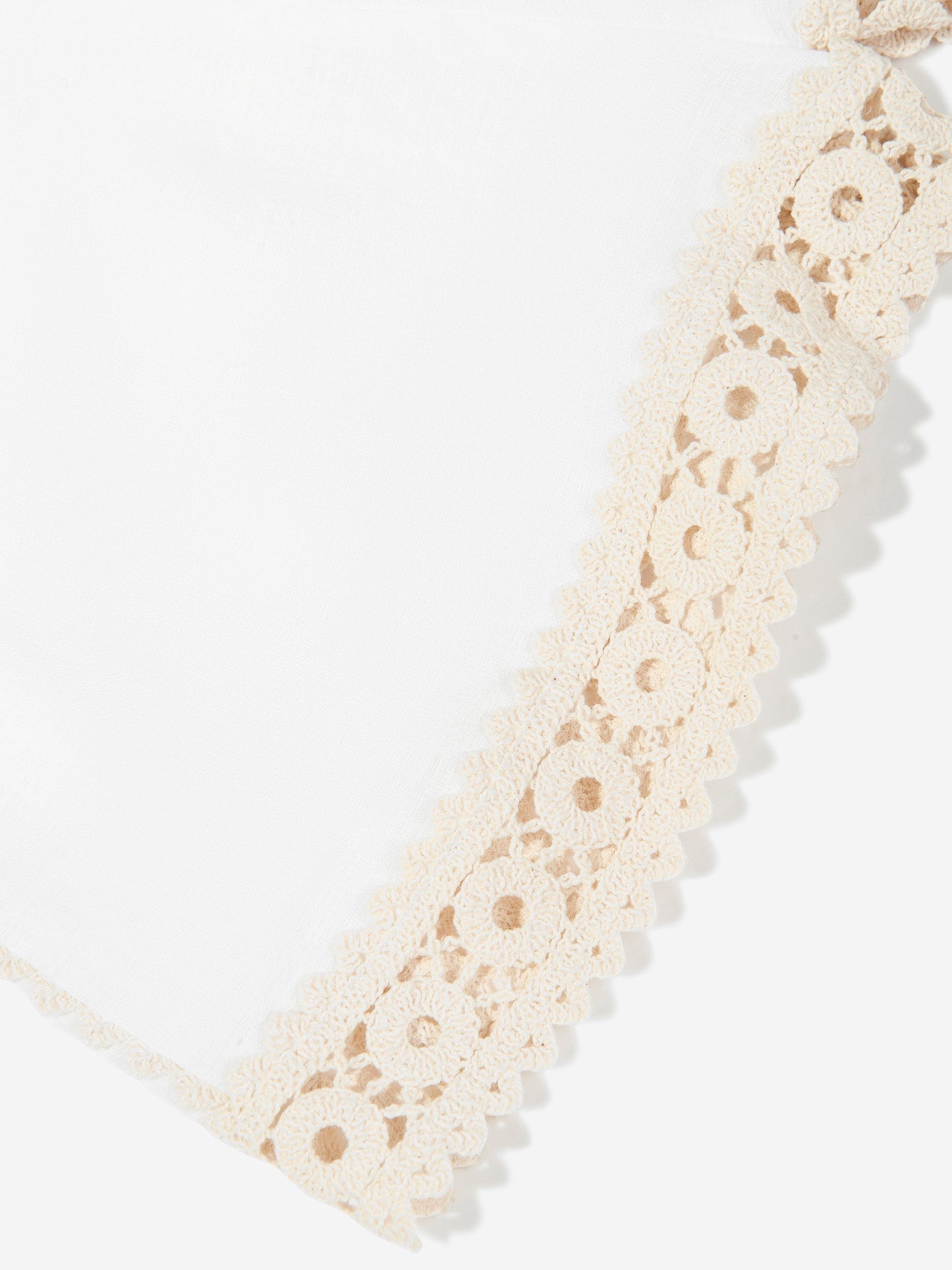 Zimmermann Girls Wylie Trimmed Shorts in Ivory