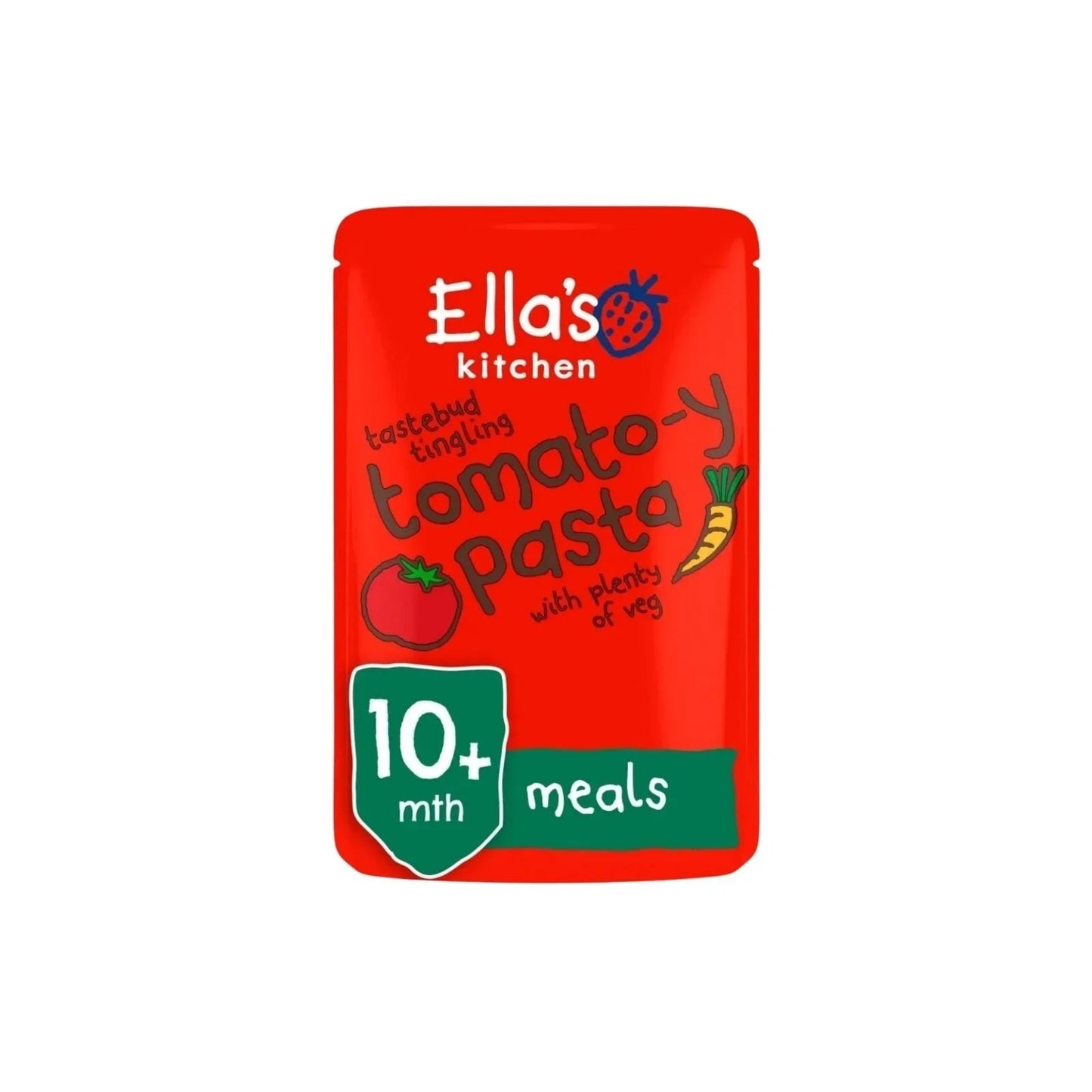 Pâtes bio aux tomates et légumes Ella's Kitchen, 10 mois et plus, 190 g