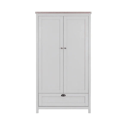 Tutti Bambini Verona Wardrobe - Dove Grey/Oak