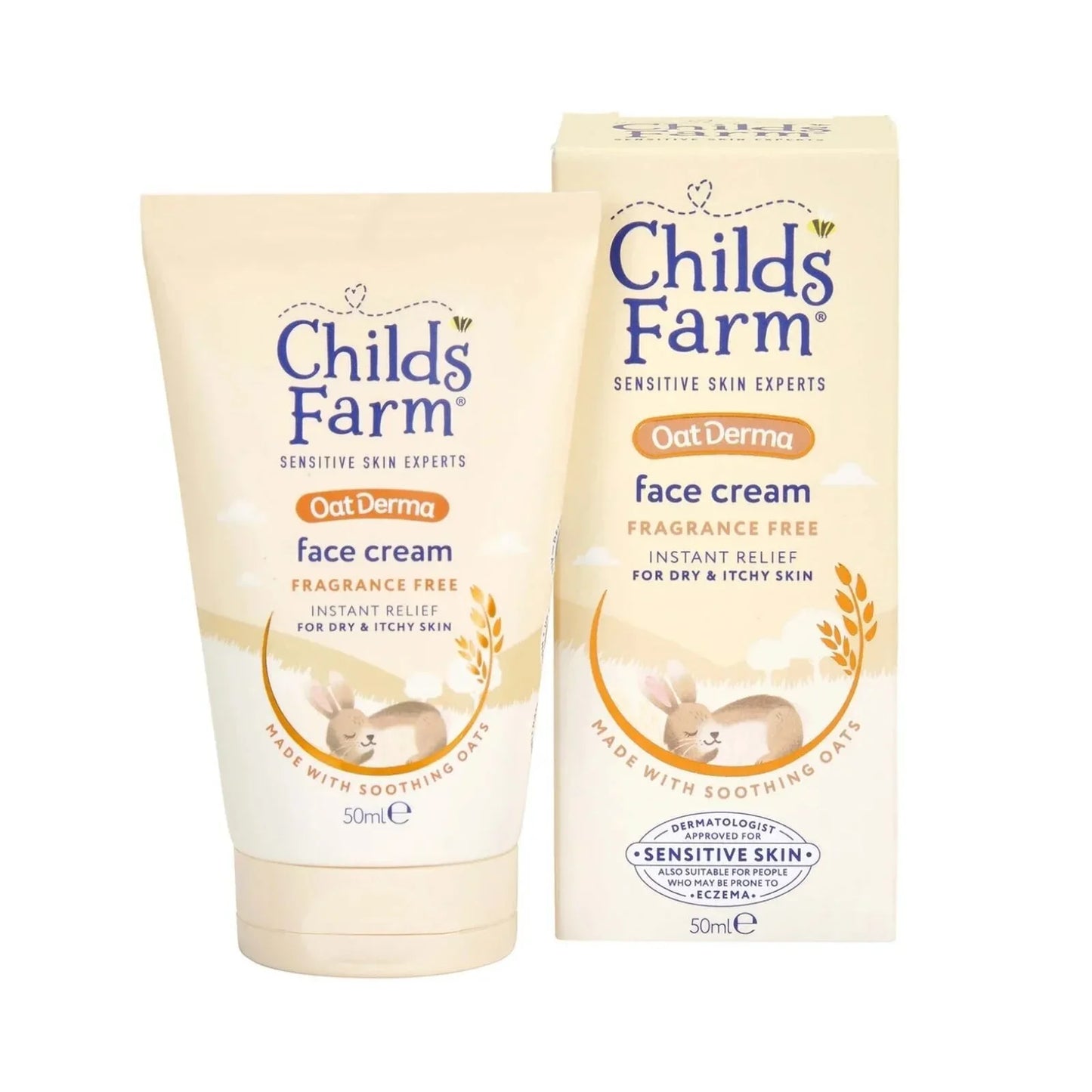 Crème visage Oatderma de Childs Farm 50 ml