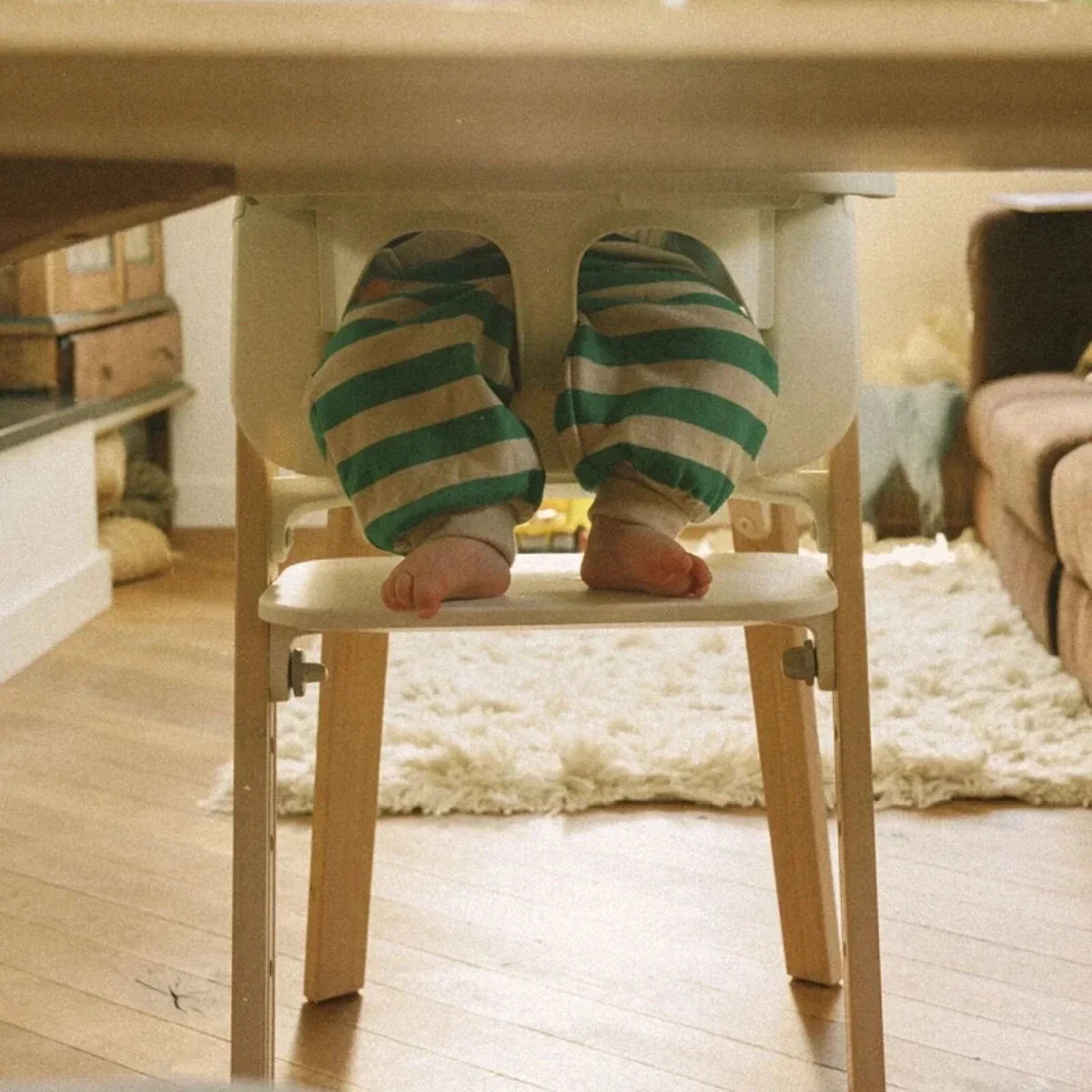 Stokke Steps Highchair - White & Natural
