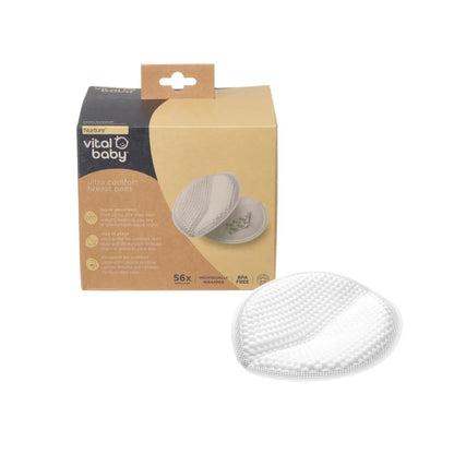 Coussinets d'allaitement Vital Baby Nurture Ultra Comfort, 56 pièces