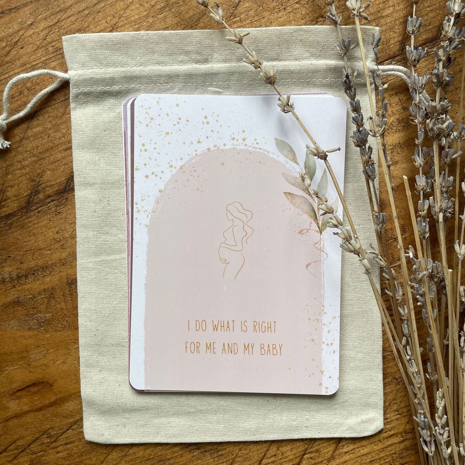 Affirmation Cards for Pregnancy - The Little Hive
