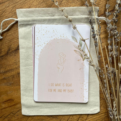 Affirmation Cards for Pregnancy - The Little Hive