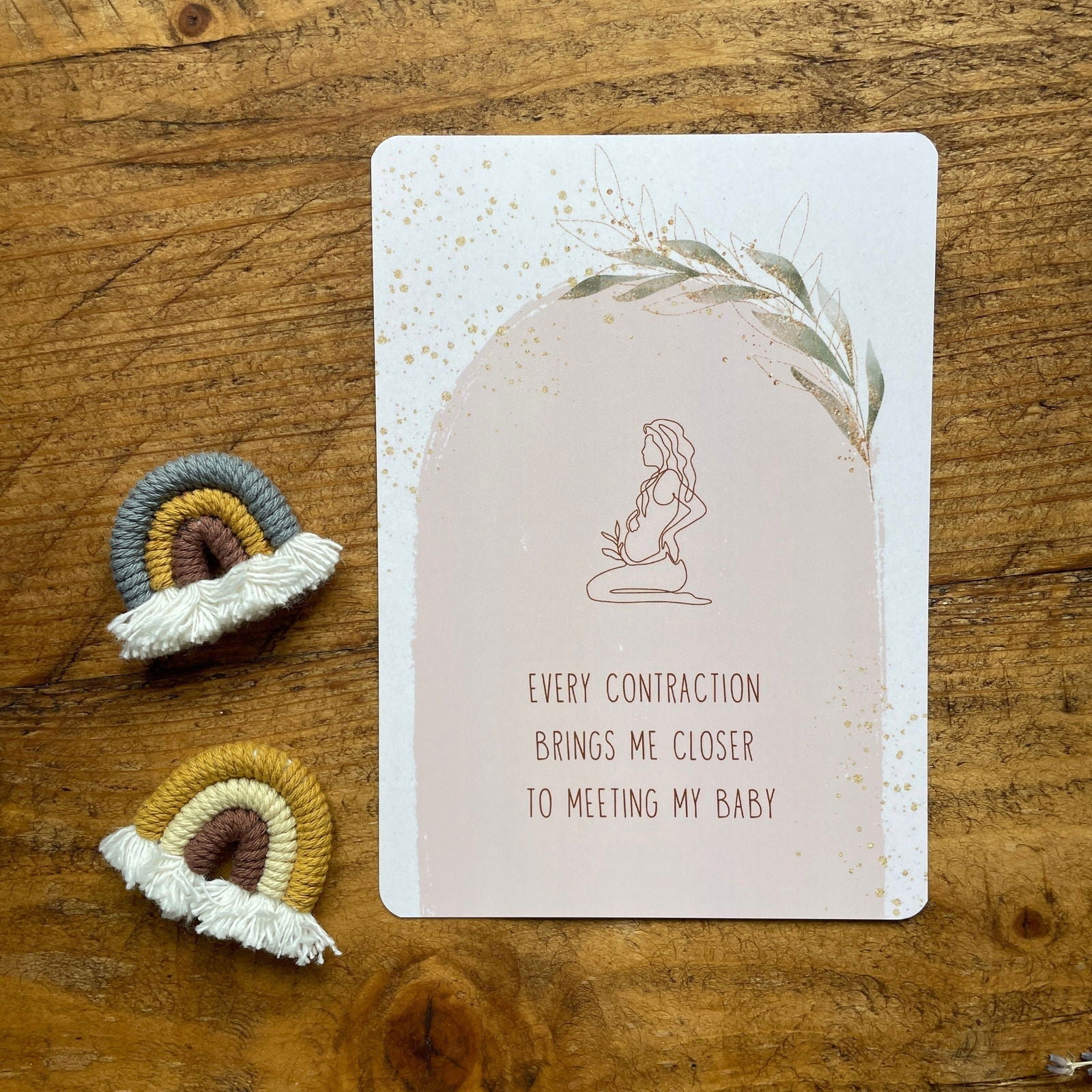 Affirmation Cards for Pregnancy - The Little Hive