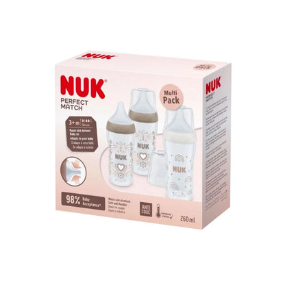 Lot de 3 flacons de 260 ml de sirop anti-coliques NUK Perfect Match