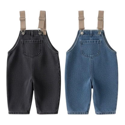 Baby Denim Dungarees - The Little Hive