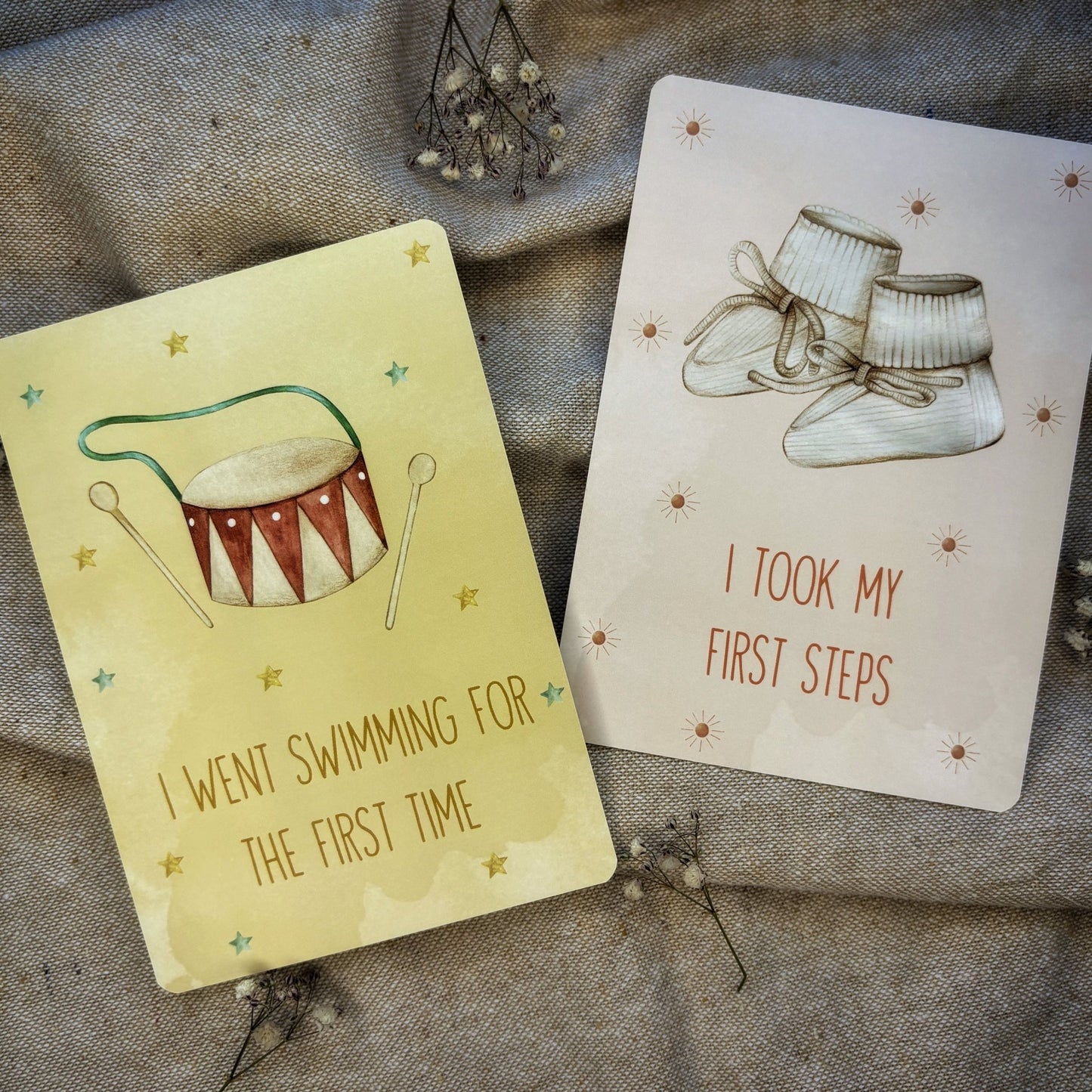 Baby Milestone Cards - The Little Hive