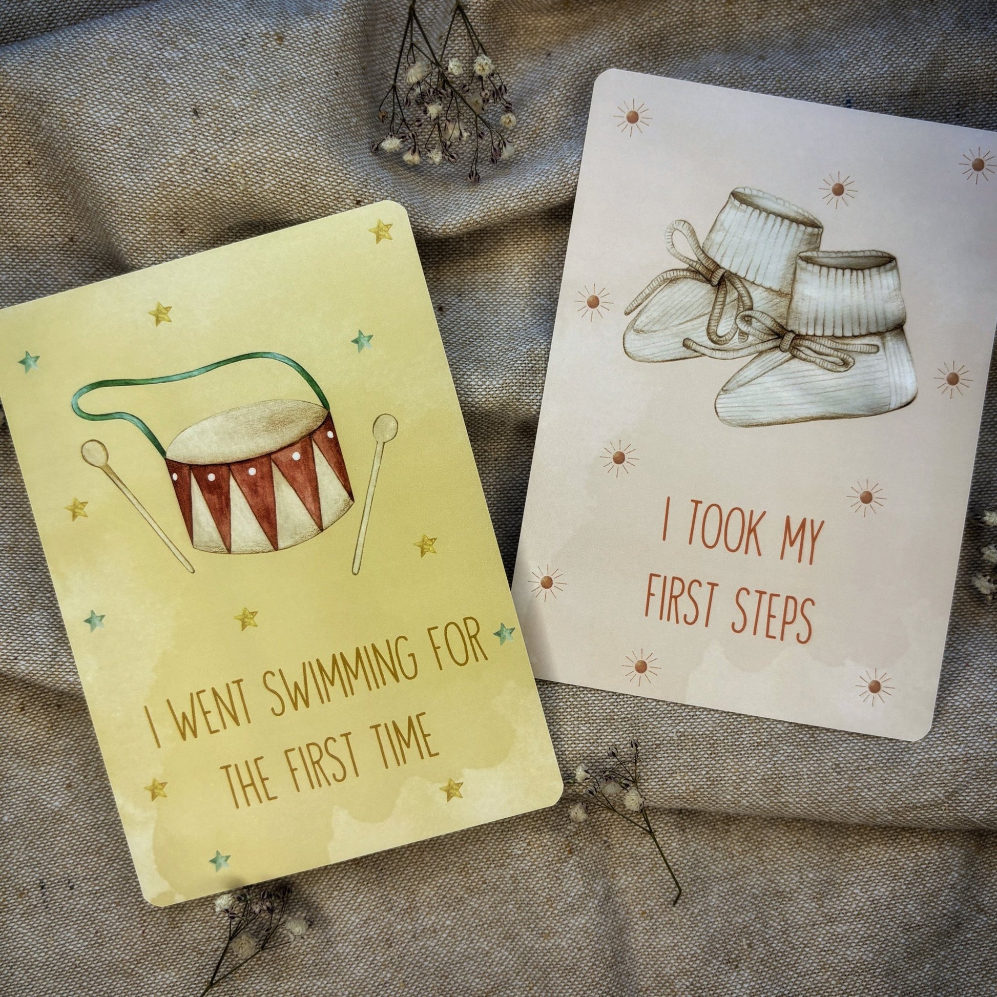 Baby Milestone Cards - The Little Hive