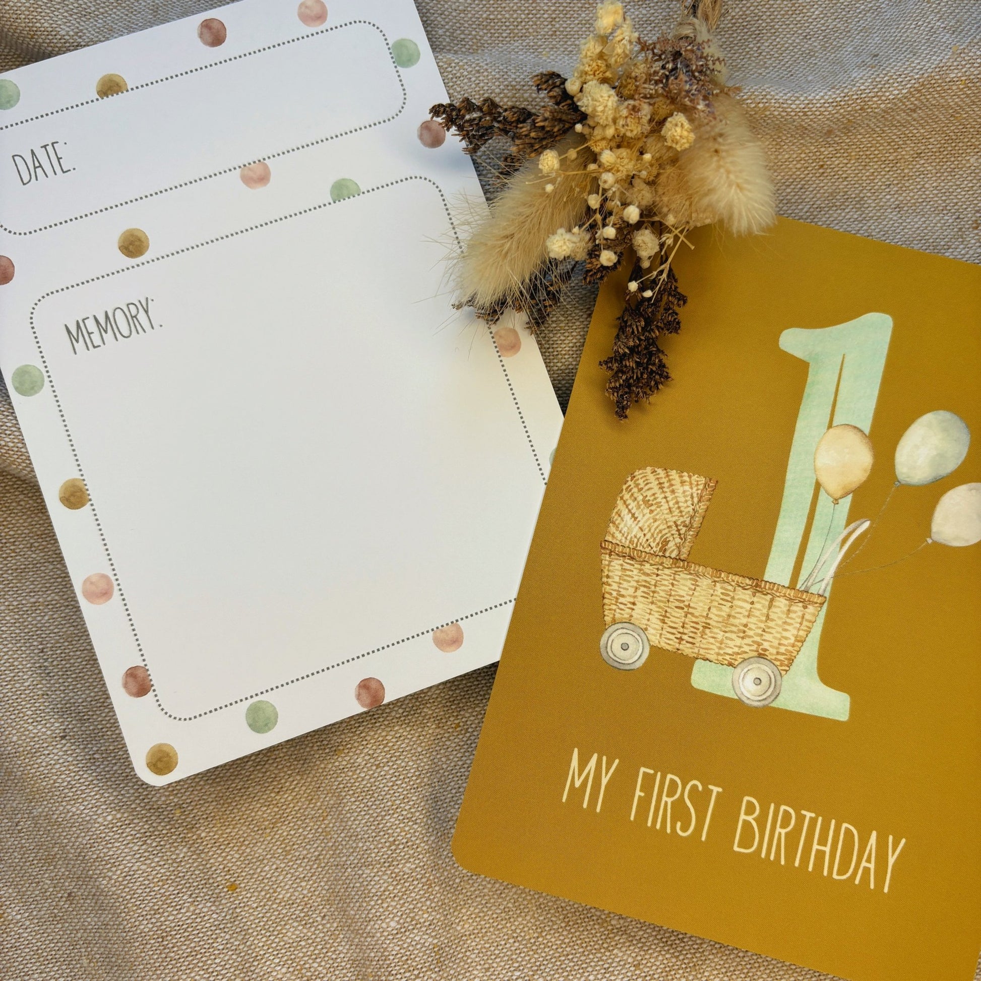 Baby Milestone Cards - The Little Hive