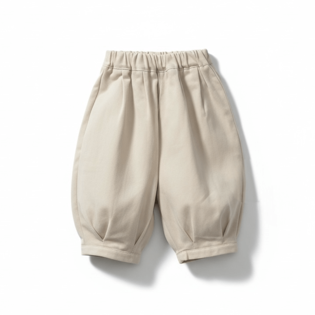 Balloon Cotton Trousers - The Little Hive