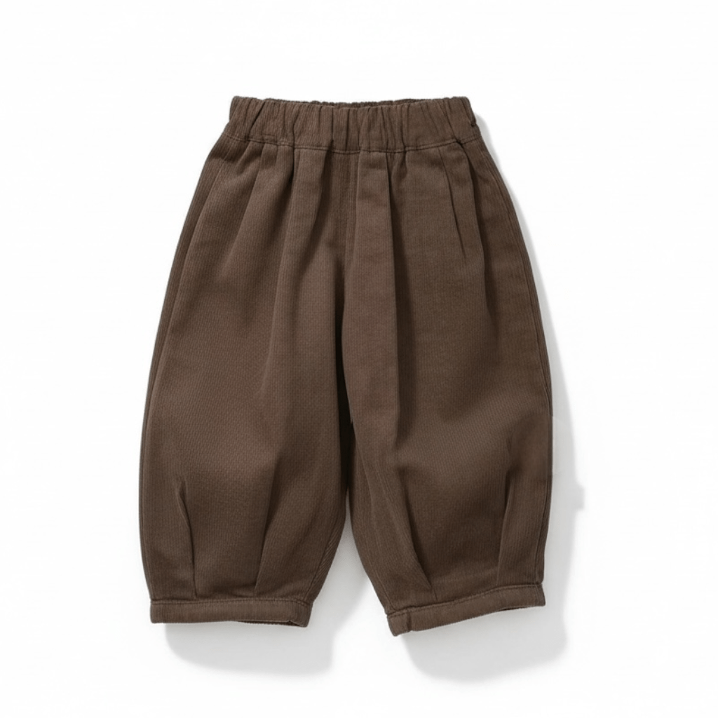 Balloon Cotton Trousers - The Little Hive