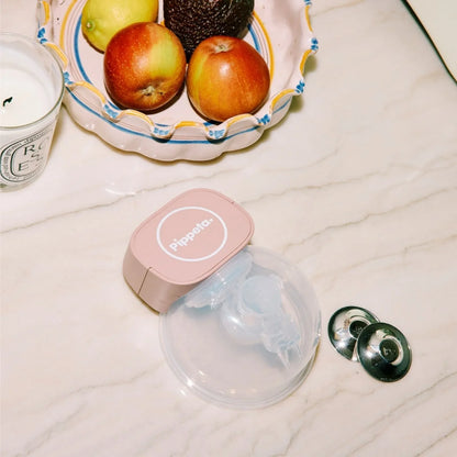 Tire-lait électrique portable Pippeta - Rose cendré