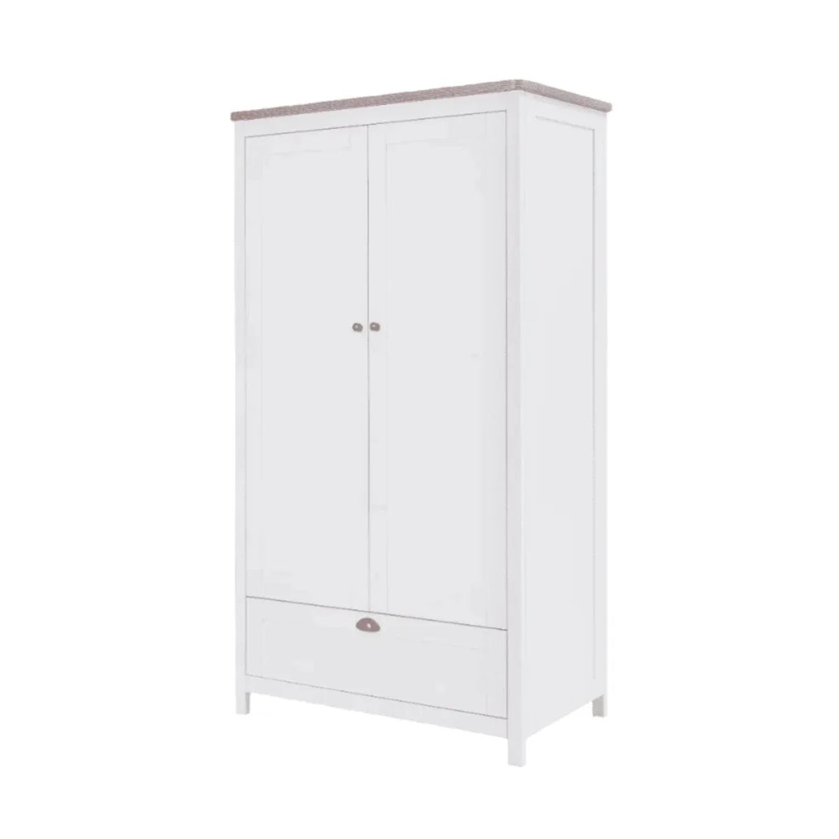 Tutti Bambini Verona Wardrobe - White/Oak