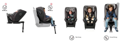 Be Cool Fit 360 Rotating i-Size Car Seat 40–105cm, 0 -4 Years