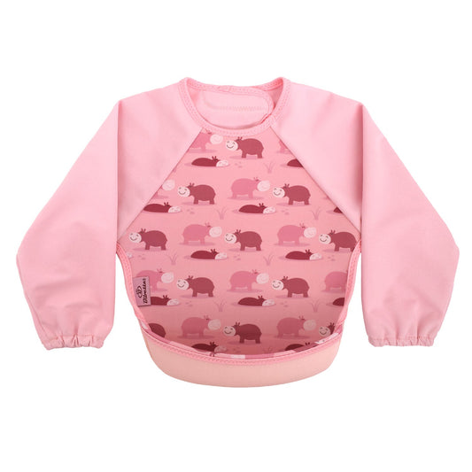 Bavoir de sevrage à manches - Hippos UltraBib