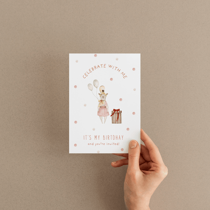 Birthday Invitations - The Little Hive