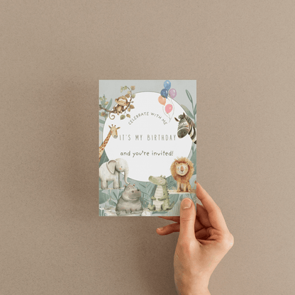 Birthday Invitations - The Little Hive