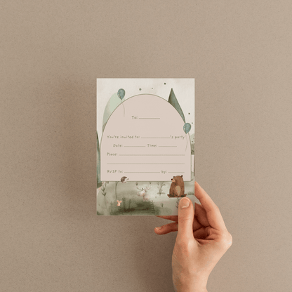 Birthday Invitations - The Little Hive