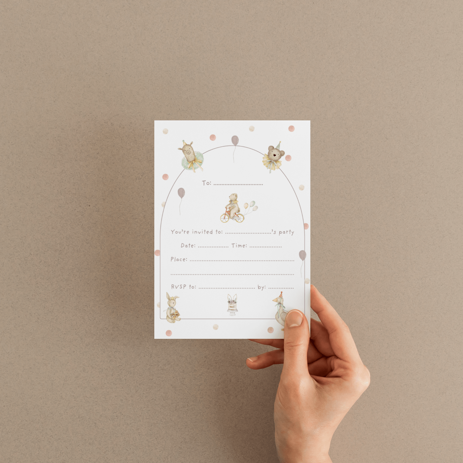Birthday Invitations - The Little Hive