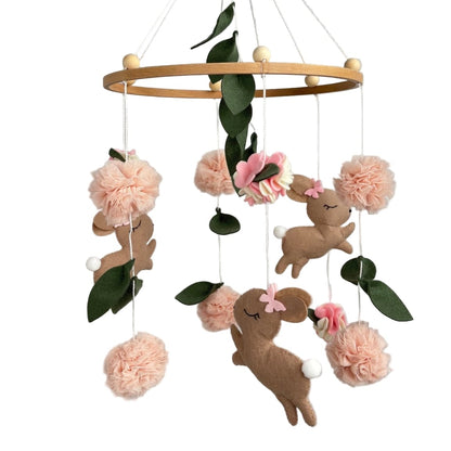 Blossom Bunny Cot Mobile - The Little Hive