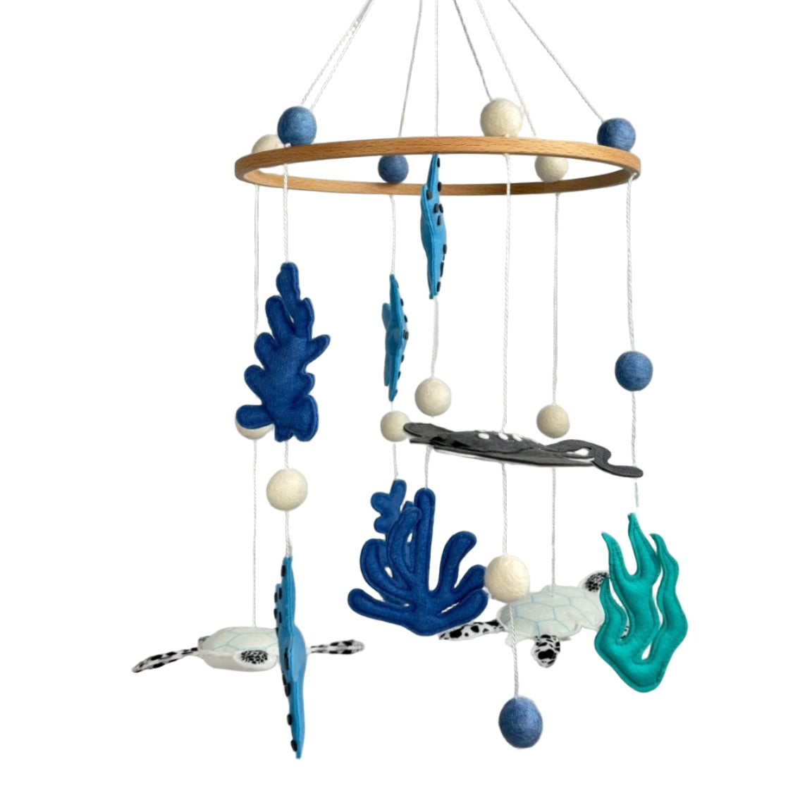 Blue Sea Cot Mobile - The Little Hive