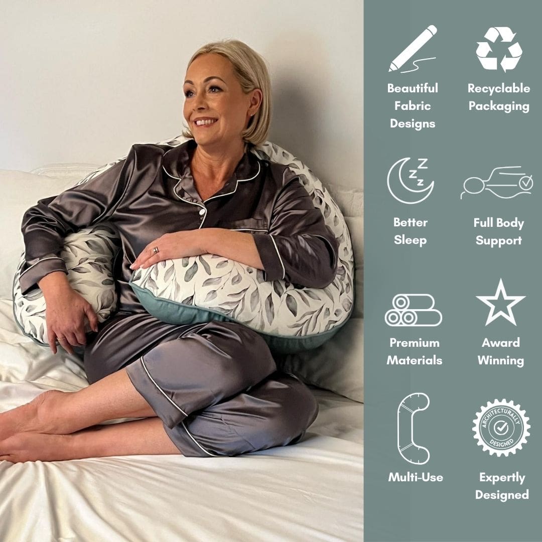 Body Pillow - Waterleaves - The Little Hive