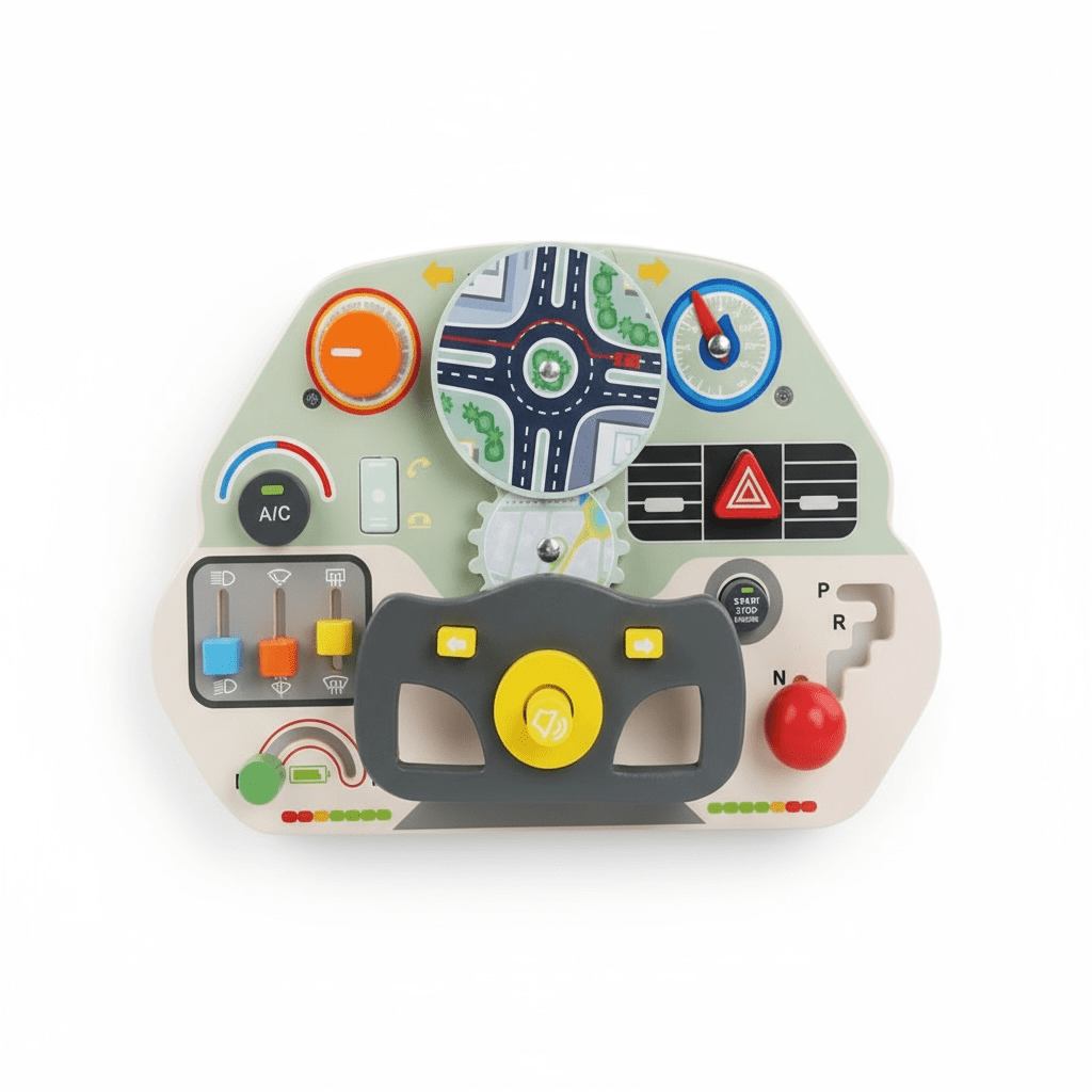 Busy Board (Steering Wheel Edition) - The Little Hive
