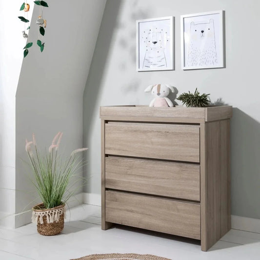 Tutti Bambini Modena Changing Unit - Oak