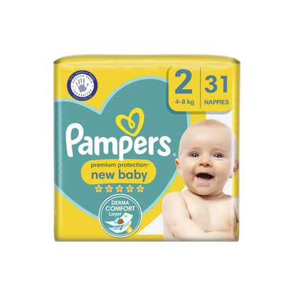 Pampers Premium Protection Nouveau-né Taille 2 Pack de 31 couches