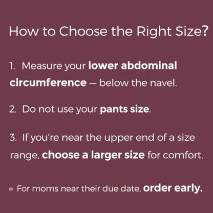Momcozy Ergonest Maternity Belly Band M - Black
