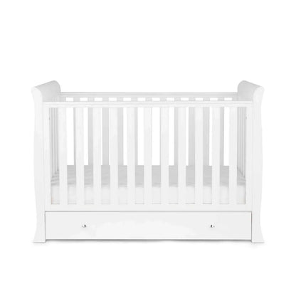 Ickle Bubba Snowdon 4 in 1 Mini 2 Piece Furniture Set White - Premium Pocket Sprung Mattress