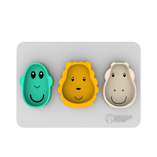 Tapis de collation pour animaux singe en allumettes