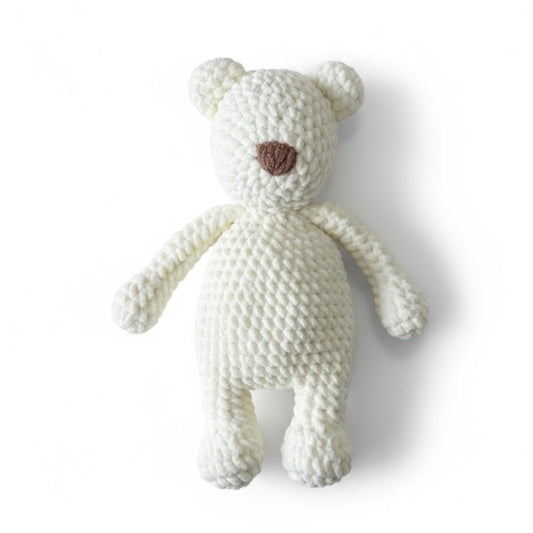 Chunky Hand Knitted Teddy Comforter - The Little Hive
