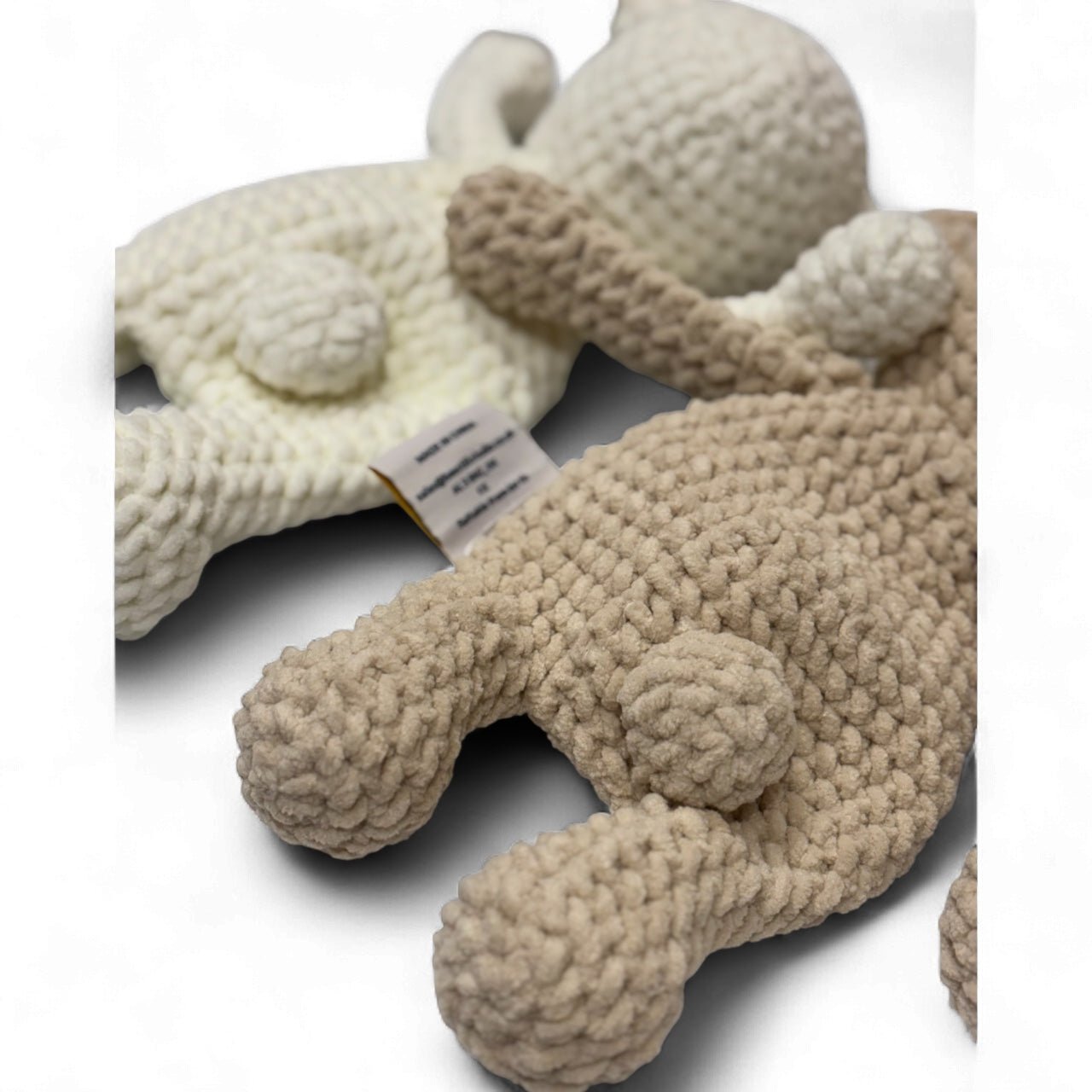 Chunky Hand Knitted Teddy Comforter - The Little Hive