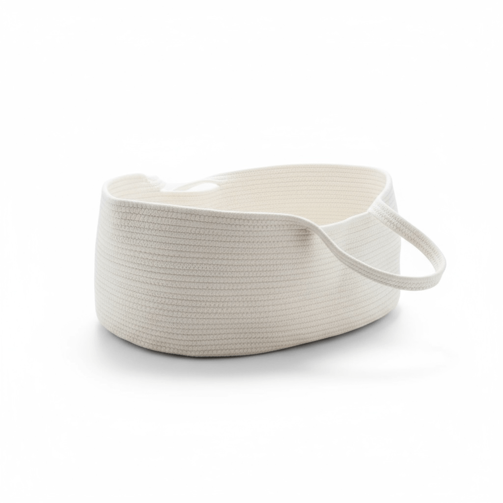 Comfortable Cotton Rope Storage Basket - The Little Hive