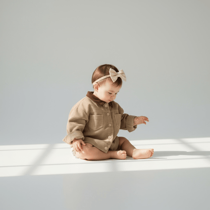 Corduroy Contrast Collar Jacket - The Little Hive