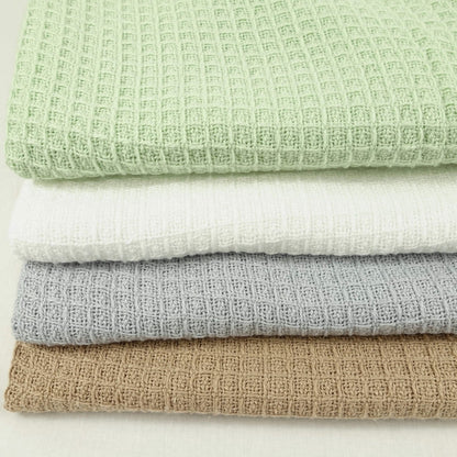 Cotton Waffle Baby Blanket