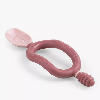 Bibado Dippit Baby Weaning Spoons 6+ months Pack of 2 - Blush