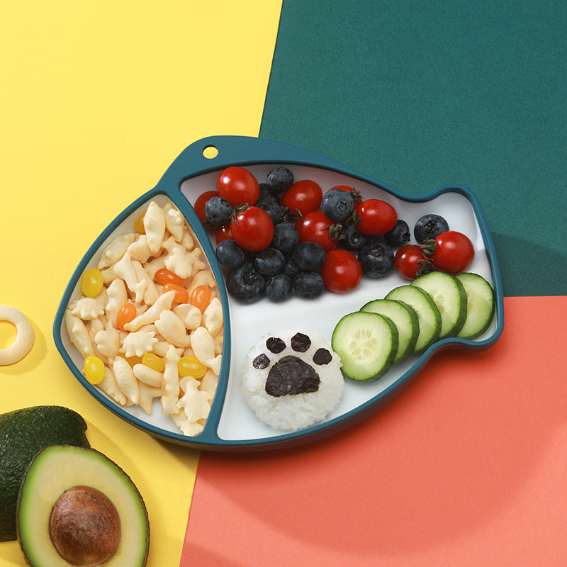 GoofyCub Silicone Baby Plate - Non-Slip Suction Bowl for Toddlers