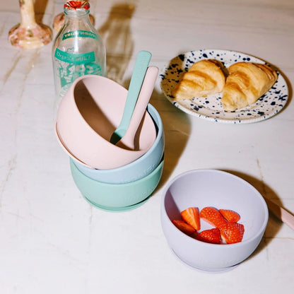 Bol à ventouse en silicone Pippeta - Sel marin