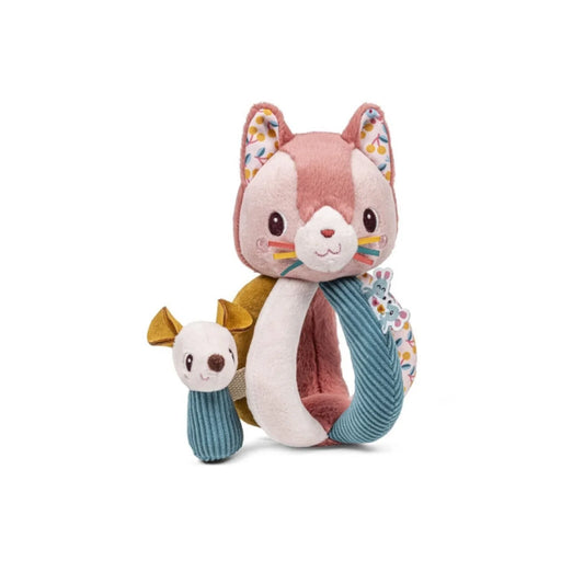 Hochet Jeanne Lilliputien avec poignées