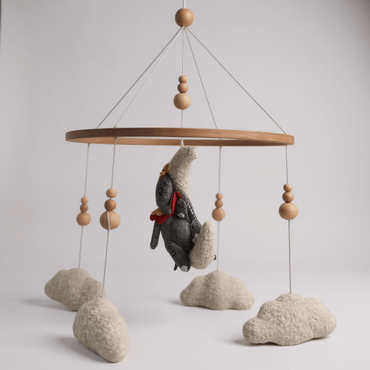 Dreaming Elephant Cot Mobile - The Little Hive