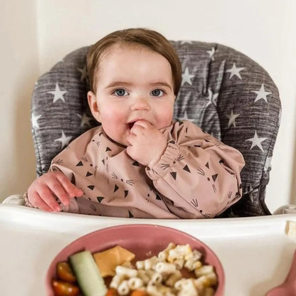 Ensemble d'alimentation en silicone BLW Essentials - Rose poudré