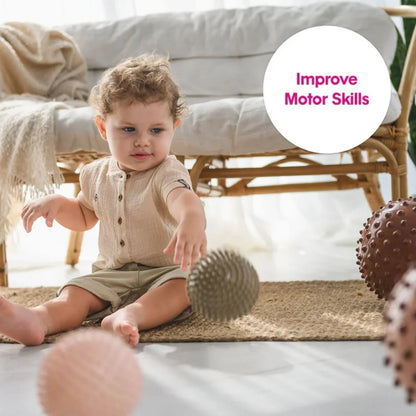 Edushape Sensory Ball Boho Chic 10cm 4 pcs