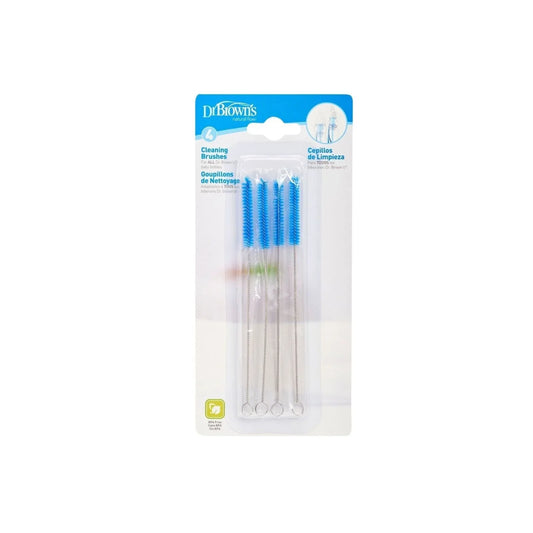Brosses de nettoyage de conduits d'aération fines Dr. Brown's (4 pièces)