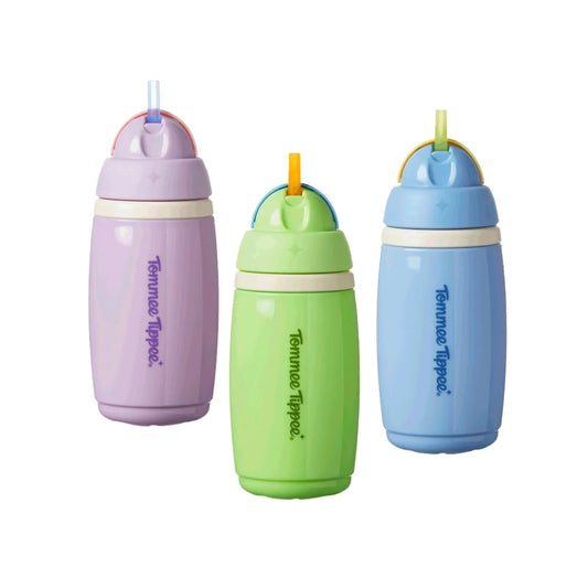 Paille isotherme Tommee Tippee 266 ml 12 mois et plus - Assortie